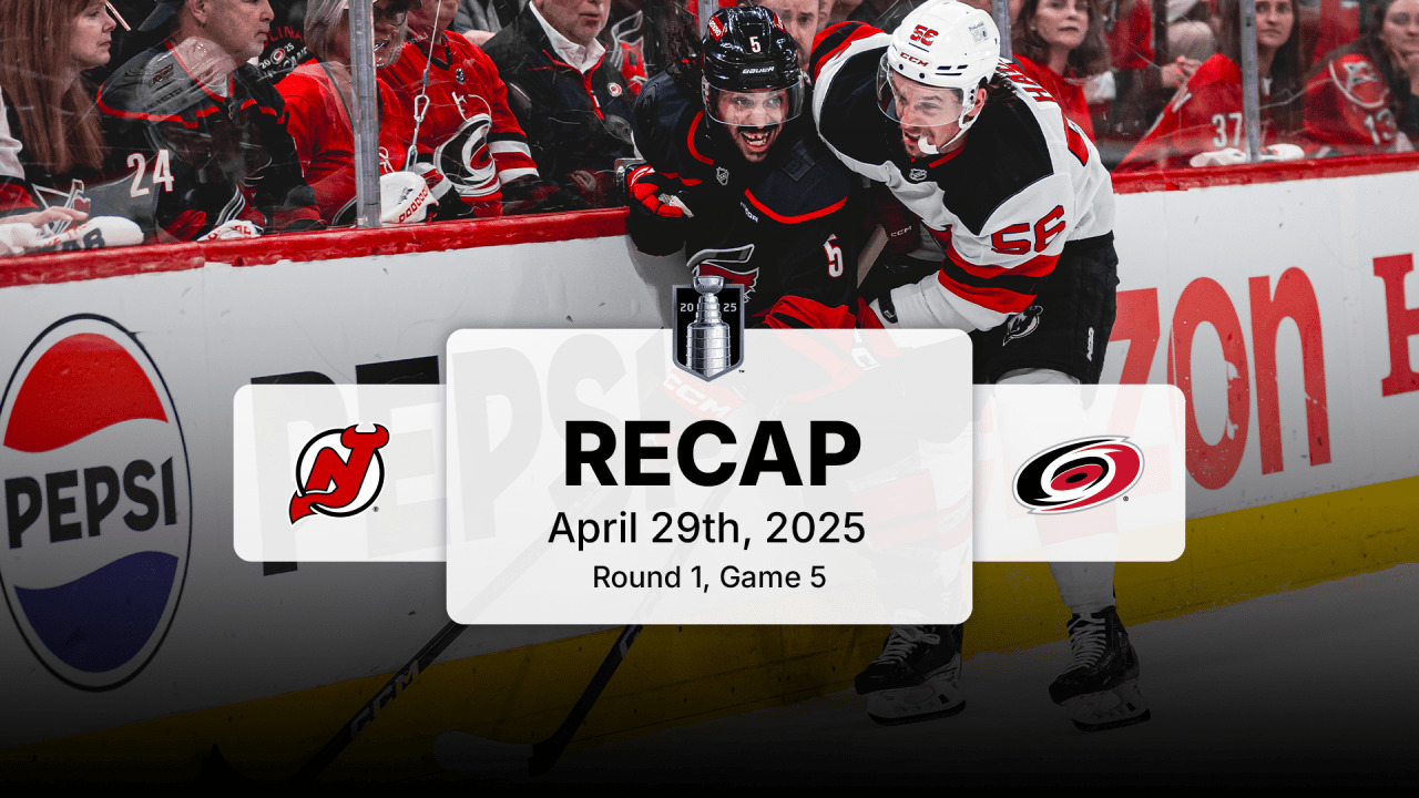 Sebastian Aho's Double OT Goal Lifts Hurricanes Past Devils in Game 5 Thriller