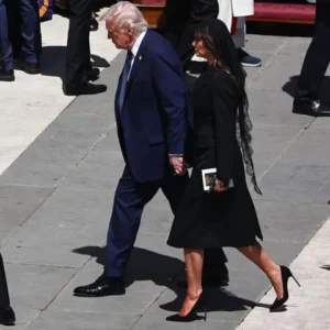 Trump's Blue Suit at Pope Francis' Funeral Sparks Fashion and Political Debate